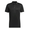 Adidas Mens Recycled Performance Polo Shirts Black